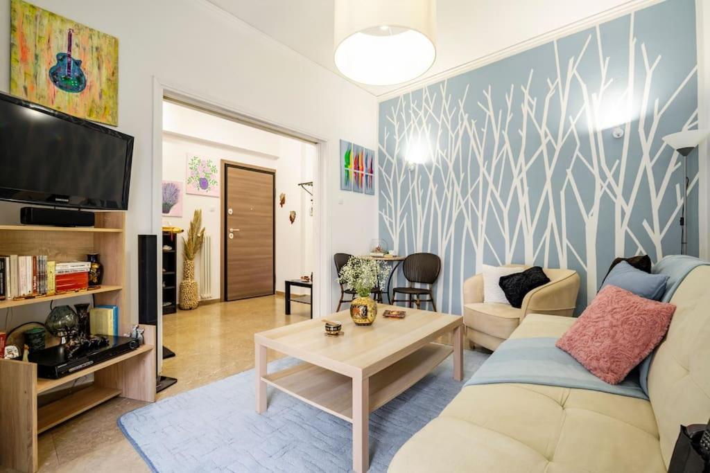 Athens Paradise Cozy 53 Sqm Apartament Near To Metro 외부 사진