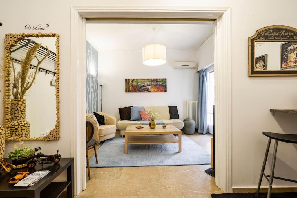 Athens Paradise Cozy 53 Sqm Apartament Near To Metro 외부 사진