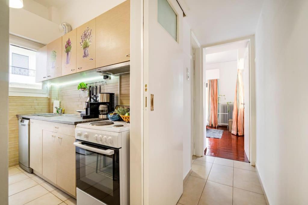 Athens Paradise Cozy 53 Sqm Apartament Near To Metro 외부 사진
